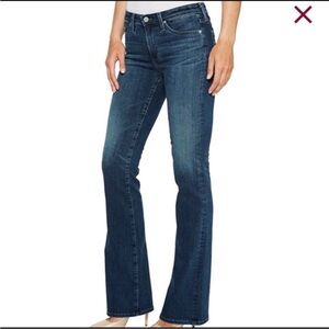 AG Adriano Goldschmied The Rider Boot Cut Jeans Denim Made in USA 28 Regular